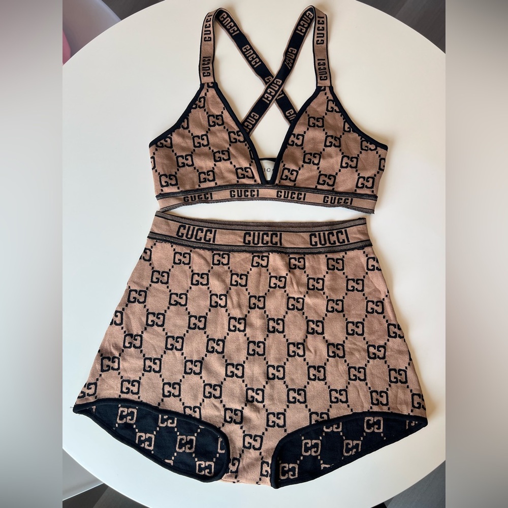 Gucci bra panty set